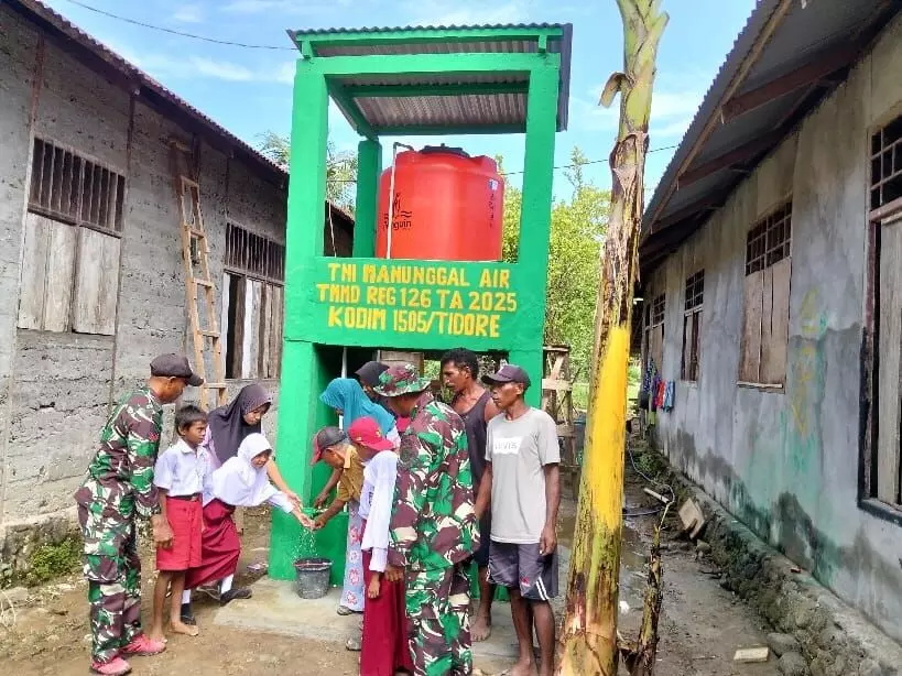 TMMD Ke-126 Kodim 1505/Tidore tuntas sesuai target