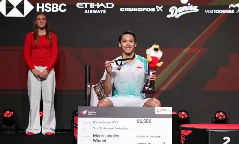 Jonatan Christie dan kisah penantang di luar zona nyaman