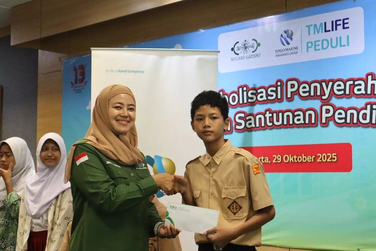 NU Care–LAZISNU dan Tokio Marine Life salurkan santunan pendidikan keberagaman NU Care–LAZISNU dan Tokio Marine Life salurkan santunan pendidikan keberagaman