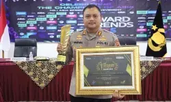 Kapolres Rembang raih penghargaan nasional Indonesia Visionary Leader Awards 2025