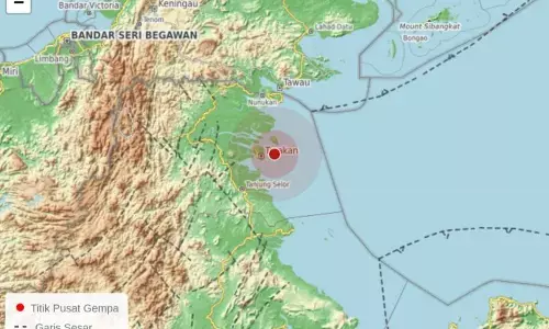 Gempa berkekuatan 4,8 magnitudo mengguncang Tarakan Gempa berkekuatan 4,8 magnitudo mengguncang Tarakan