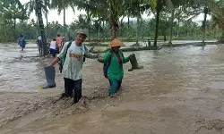 Ratusan warga dikabarkan terisolasi akibat banjir lahar Semeru