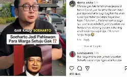 Soal gelar Pahlawan Nasional untuk Soeharto, ini komentar warganet