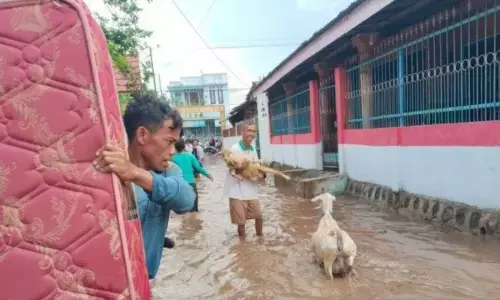 Ribuan warga terdampak banjir di Bima