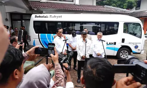 Kolaborasi dengan Kemensos, Kemenhub berikan 28 bus untuk Sekolah Rakyat