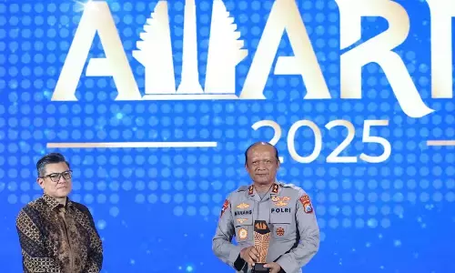 Ubah lahan tidur jadi produktif, Kapolda Jatim terima penghargaan penggerak pangan