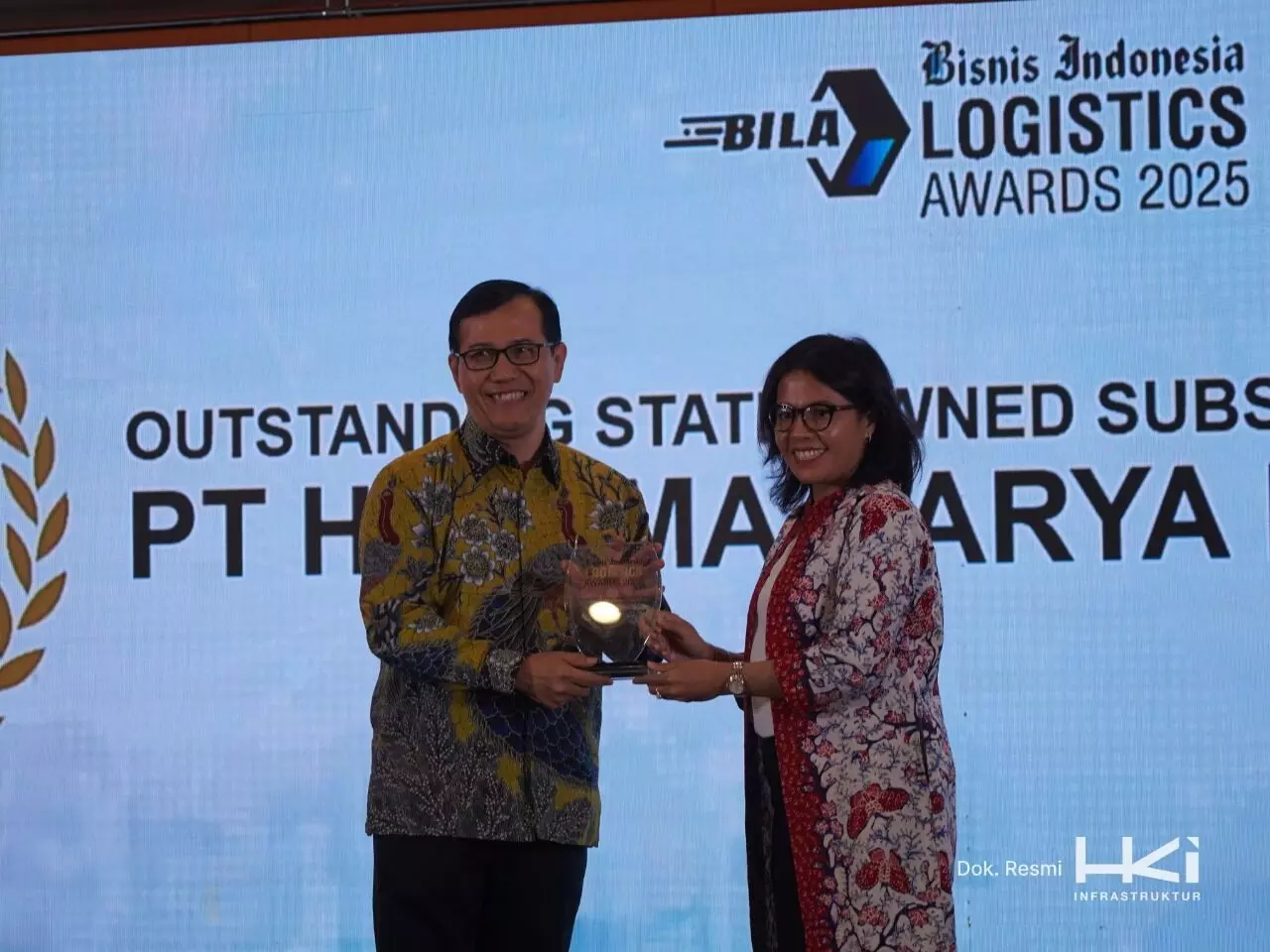 HKI raih penghargaan Bisnis Indonesia Logistics Awards 2025