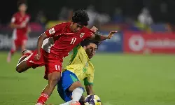 Piala Dunia U-17: Indonesia takluk 0-4 dari Brasil