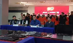 Polres Metro Bekasi amankan 27 WN China pelaku penipuan online Polres Metro Bekasi amankan 27 WN China pelaku penipuan online