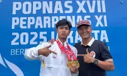Atlet panahan Bekasi sumbang emas bawa Jabar juara umum panahan Popnas