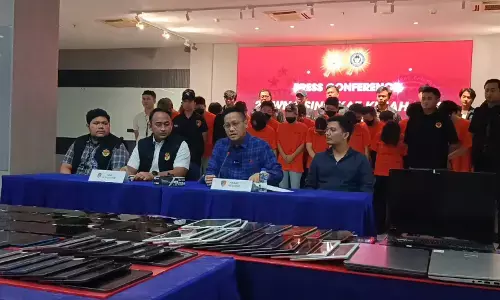 Polres Metro Bekasi amankan 27 WN China pelaku penipuan online Polres Metro Bekasi amankan 27 WN China pelaku penipuan online