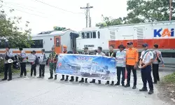 PT. KAI Sumut, KAI Bandara dan komunitas edukasi keselamatan di perlintasan sebidang
