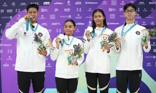 Tim Renang Indonesia sumbang perak di Islamic Solidarity Games 2025