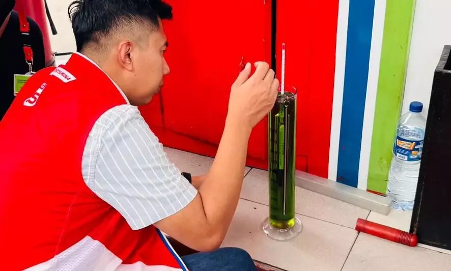 Pertamina: Kualitas BBM di SPBU sekitar Kampung Lalang sesuai spesifikasi Pertamina: Kualitas BBM di SPBU sekitar Kampung Lalang sesuai spesifikasi