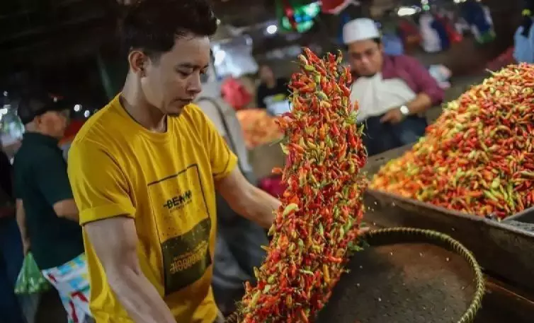 PIHPS: Harga cabai rawit Rp36.850/kg, telur ayam Rp30.300/kg