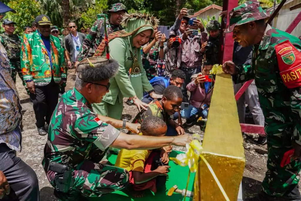 TMMD ke-126 di Jayawijaya, TNI dan rakyat bersama bangun Papua Pegunungan