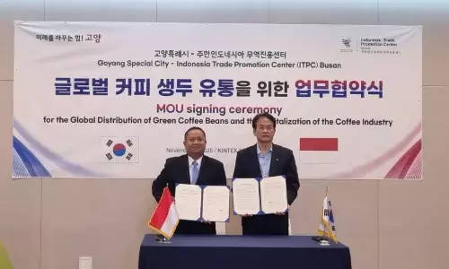 Indonesia dan Korsel teken MoU dorong pemasaran kopi RI