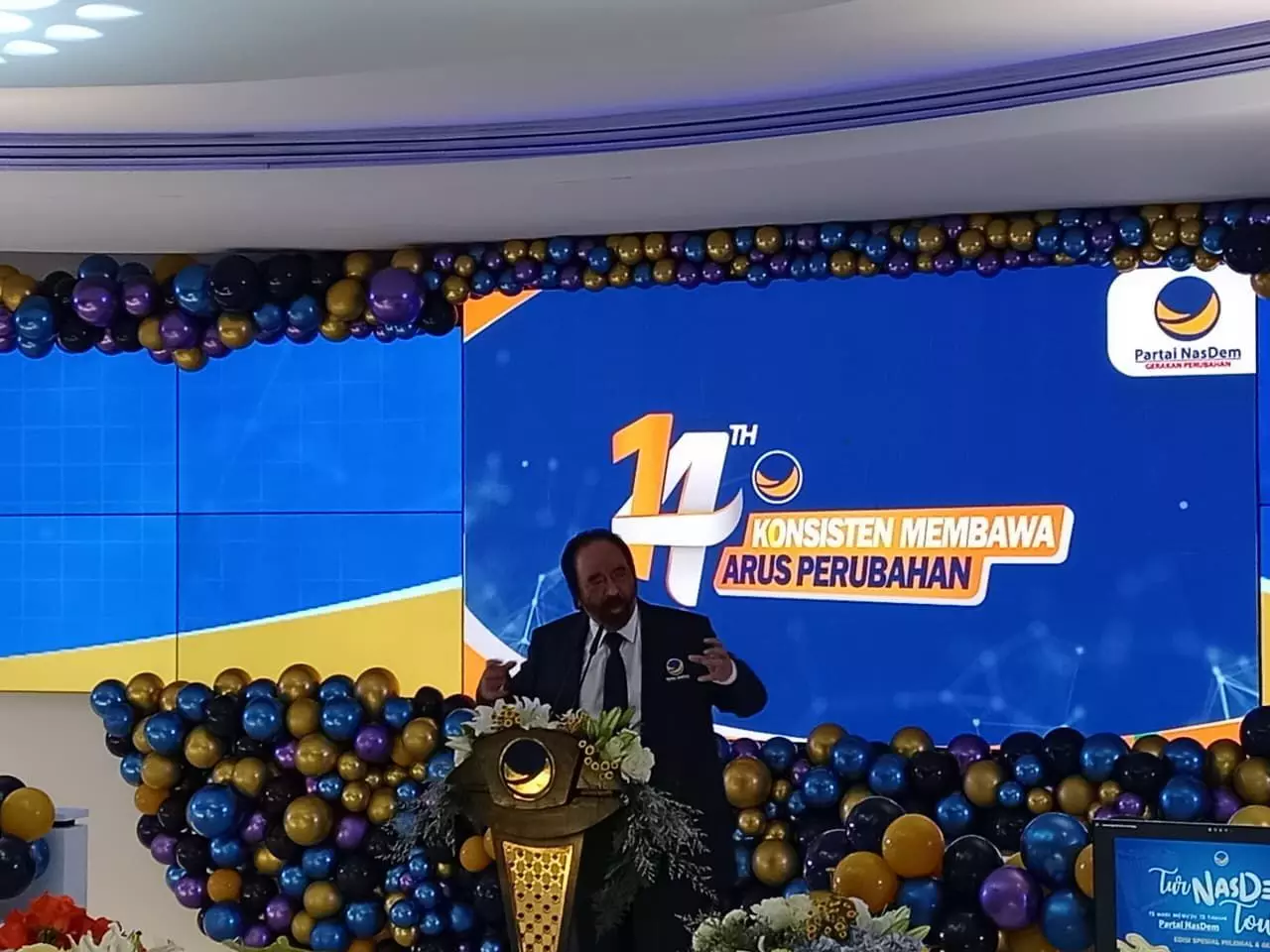 NasDem rayakan HUT ke-14 dengan syukur dan teguhkan komitmen perubahan