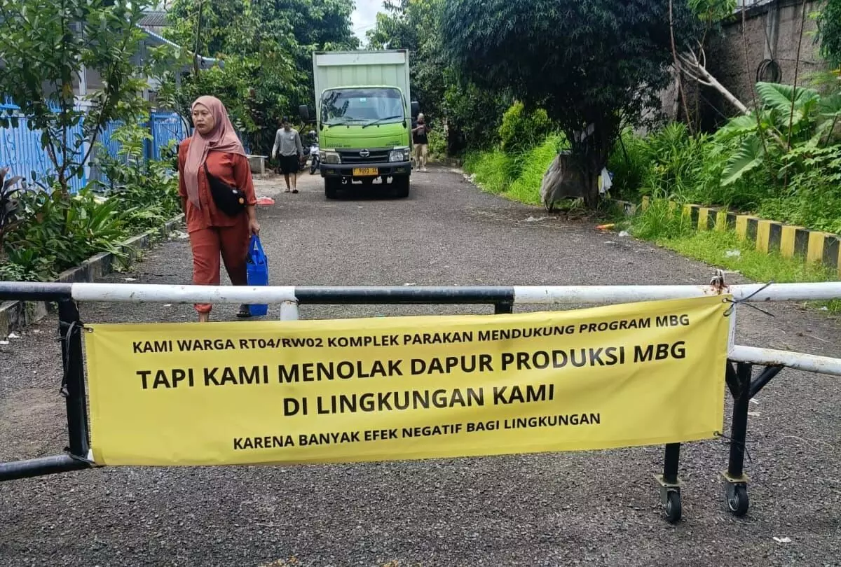 Warga Parakan Kota Bandung khawatir dapur MBG ganggu kebersihan