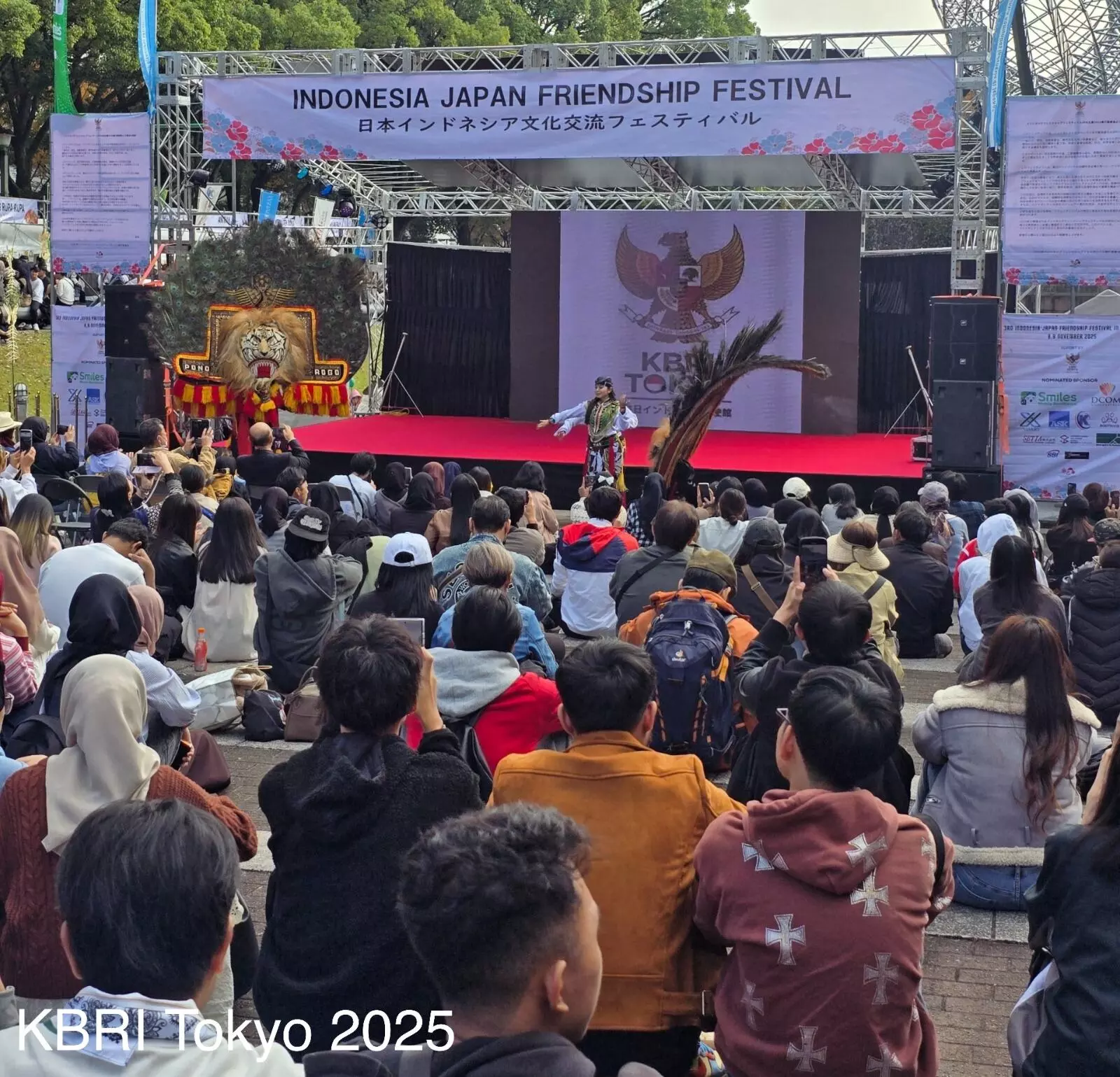 Puluhan ribu pengunjung semarakkan The 3rd Indonesia Japan Friendship Festival