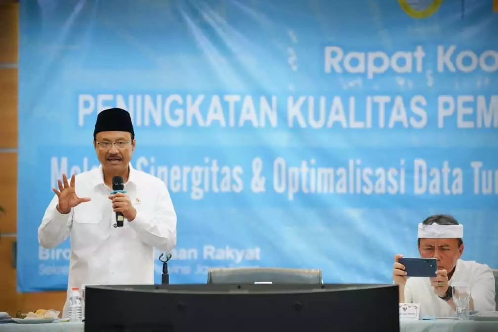 Mensos ajak Pemda se Jawa Barat perkuat sinergi tindak lanjuti DTSEN