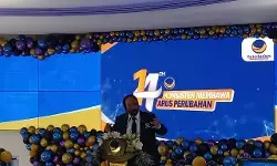 NasDem rayakan HUT ke-14 dengan syukur dan teguhkan komitmen perubahan