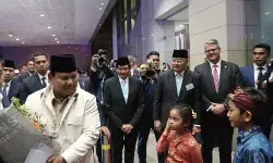 Prabowo disambut diaspora di Australia yang nyanyikan Indonesia Raya