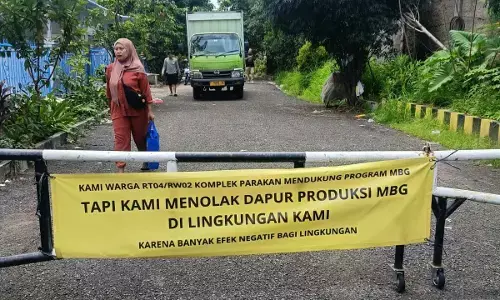 Warga Parakan Kota Bandung khawatir dapur MBG ganggu kebersihan Warga Parakan Kota Bandung khawatir dapur MBG ganggu kebersihan