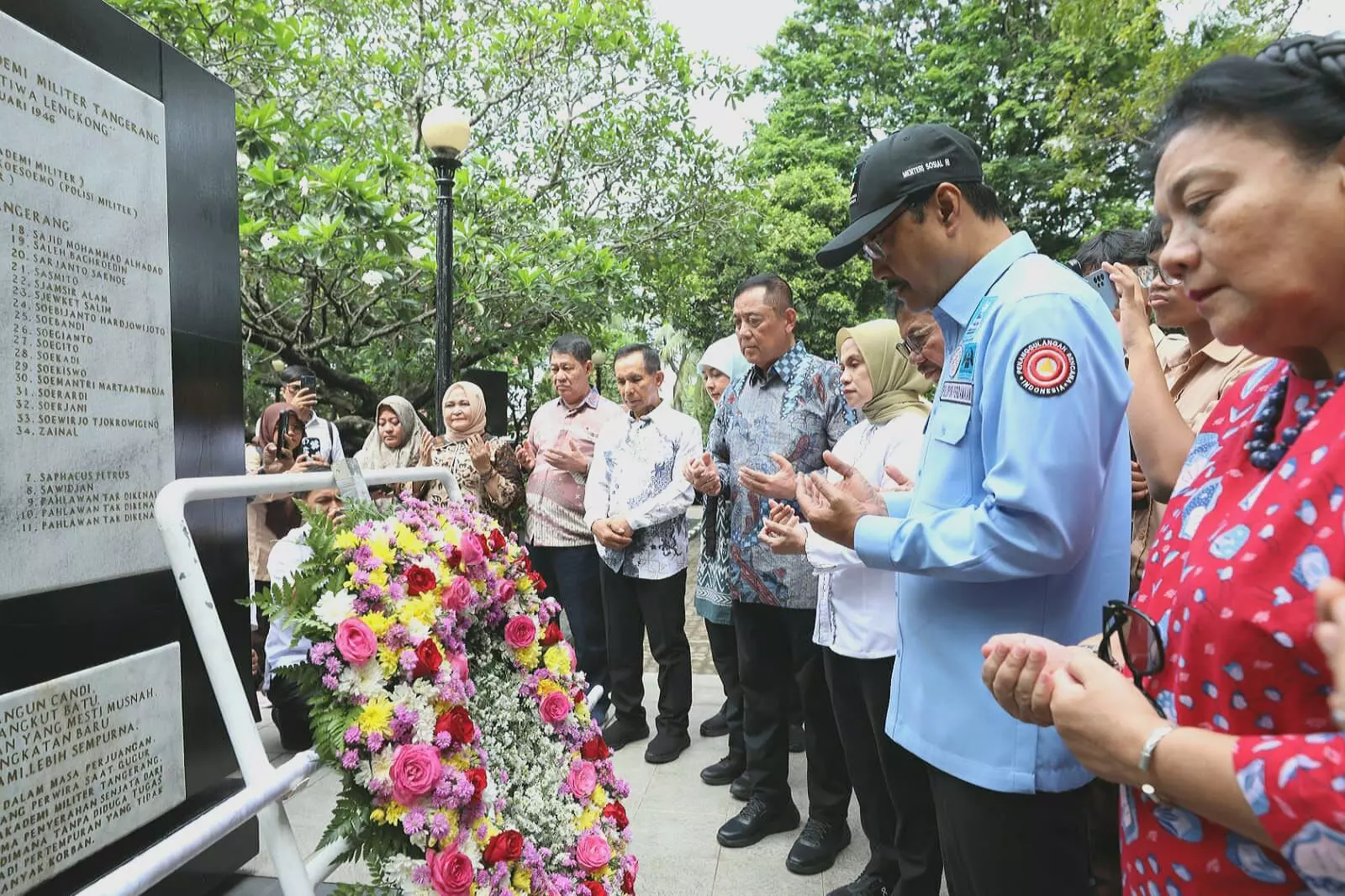 Ziarah ke makam Mayor Daan Mogot dan Letnan Soebianto, Gus Ipul kenang pertempuran Lengkong