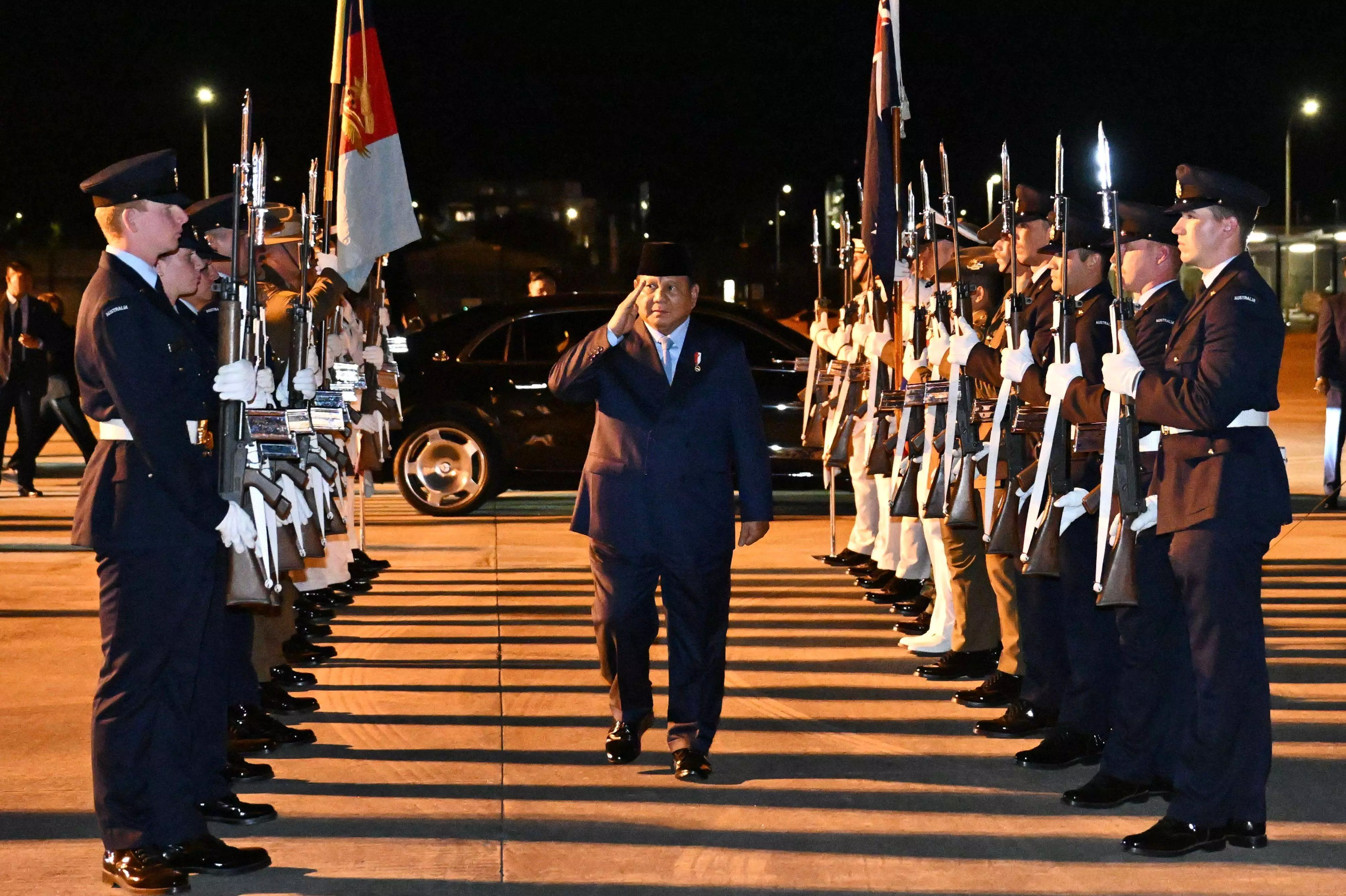 Presiden Prabowo kembali ke Tanah Air usai kunjungan di Australia Presiden Prabowo kembali ke Tanah Air usai kunjungan di Australia