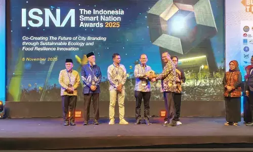 Pemkab Langkat raih penghargaan Spesial Indonesia Smart Nation Award 2025