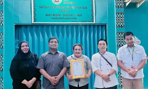 SPPG Asei Besar Sentani Timur raih penghargaan dapur terbaik pertama se-Tanah Papua