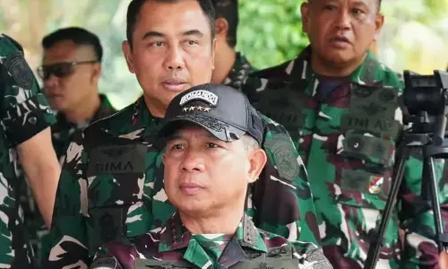 Panglima TNI tinjau gladi model latihan TNI 2025