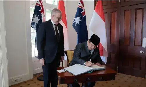 Indonesia - Australia teken kesepakatan bersejarah untuk stabilitas Indo-Pasifik