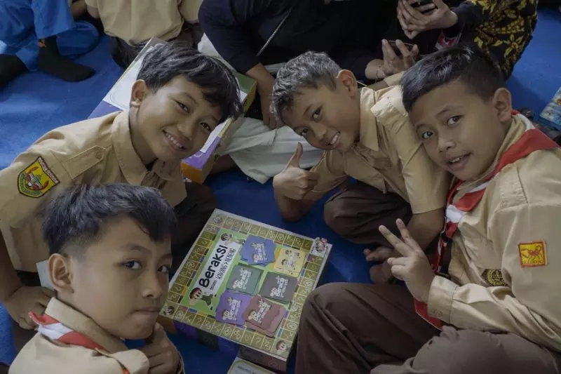 Gim Beraksi dengan teknologi AR cegah kekerasan seksual pada anak Gim Beraksi dengan teknologi AR cegah kekerasan seksual pada anak