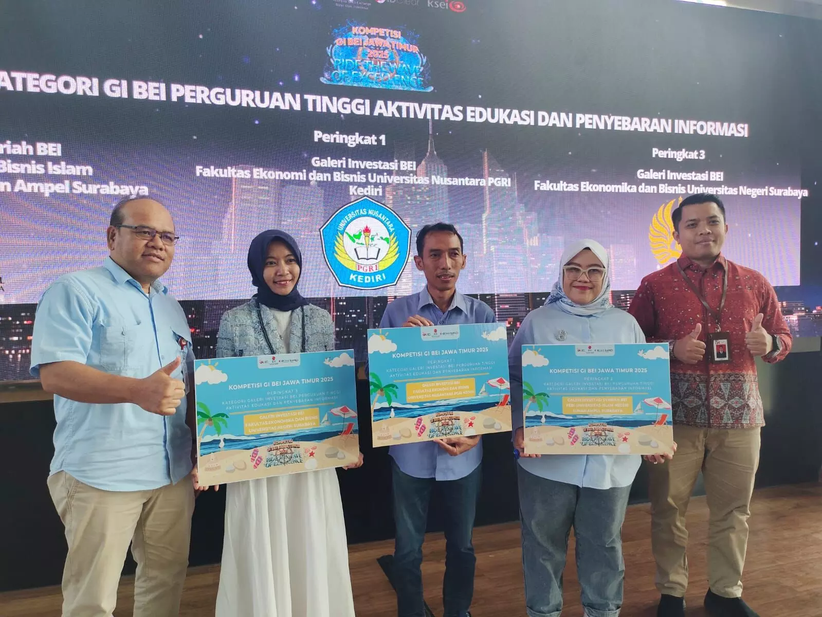 Kiprah Galeri Investasi UNP Kediri, sukses tembus kompetisi nasional BEI
