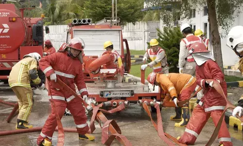 Pastikan kesiapsiagaan, Pertamina gelar simulasi penanggulangan keadaan darurat Pastikan kesiapsiagaan, Pertamina gelar simulasi penanggulangan keadaan darurat