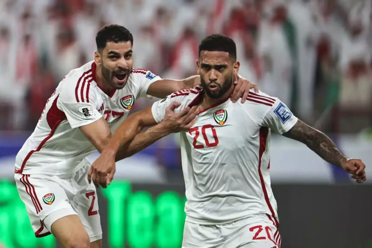 UEA imbang 1-1 dengan Irak pada leg pertama UEA imbang 1-1 dengan Irak pada leg pertama