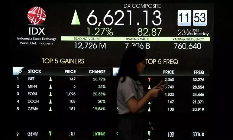 IHSG Jumat dibuka menguat 6,13 poin di level 8.378,13