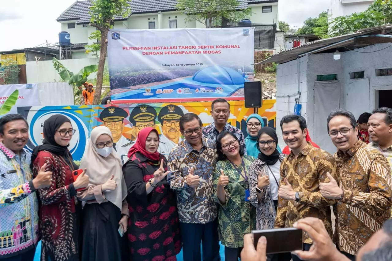 Bank Jakarta dukung program Sanitasi Ramah Lingkungan melalui peresmian Instalasi Biodigester Komunal