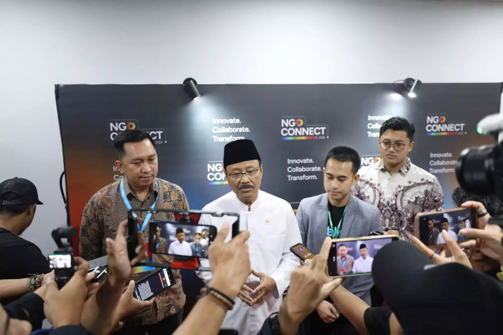 Gus Ipul sebut pentingnya data akurat dalam transformasi sosial di NGO Connect 2025