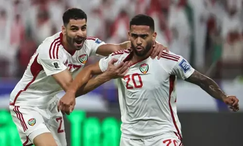 UEA imbang 1-1 dengan Irak pada leg pertama UEA imbang 1-1 dengan Irak pada leg pertama