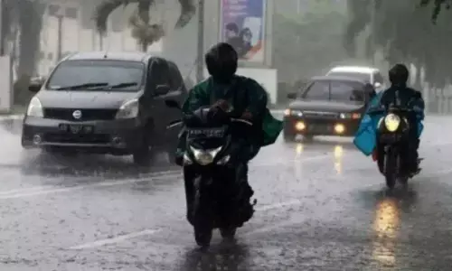 BMKG peringatkan potensi hujan dan angin kencang di Bangka Barat