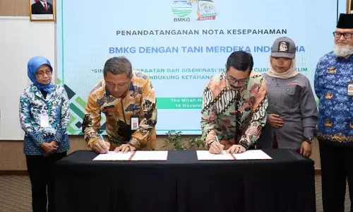 MOSAIC BMKG, wujudkan masyarakat menuju ketahanan dan kemandirian pangan