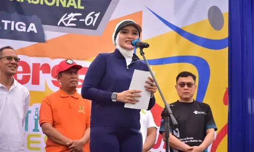 ‎Salatiga Haifest 2025, Nina Agustin ajak perilaku hidup sehat ‎Salatiga Haifest 2025, Nina Agustin ajak perilaku hidup sehat