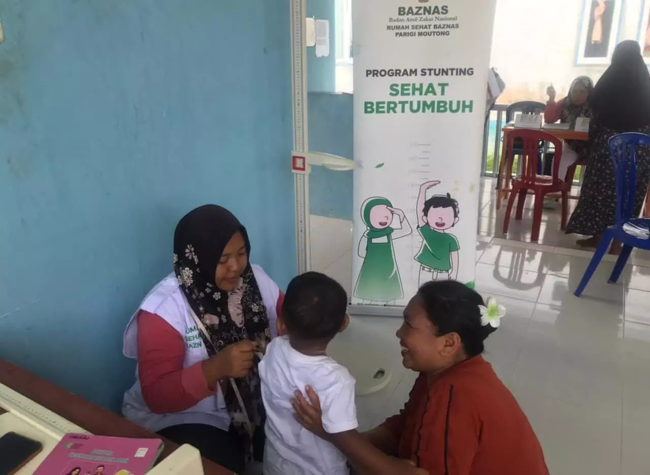 Cegah stunting, BAZNAS beri layanan kesehatan untuk balita dan ibu hamil di Sulteng Cegah stunting, BAZNAS beri layanan kesehatan untuk balita dan ibu hamil di Sulteng