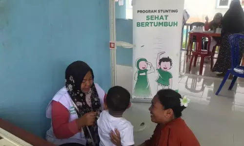 Cegah stunting, BAZNAS beri layanan kesehatan untuk balita dan ibu hamil di Sulteng