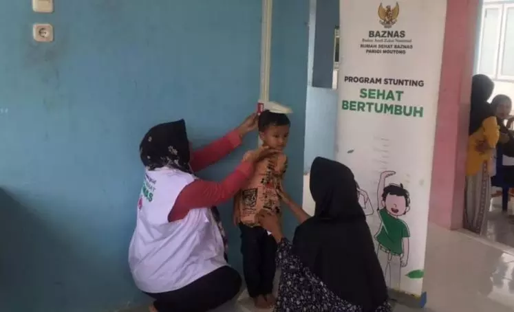 Baznas intervensi stunting lewat layanan kesehatan gratis di Sulteng Baznas intervensi stunting lewat layanan kesehatan gratis di Sulteng