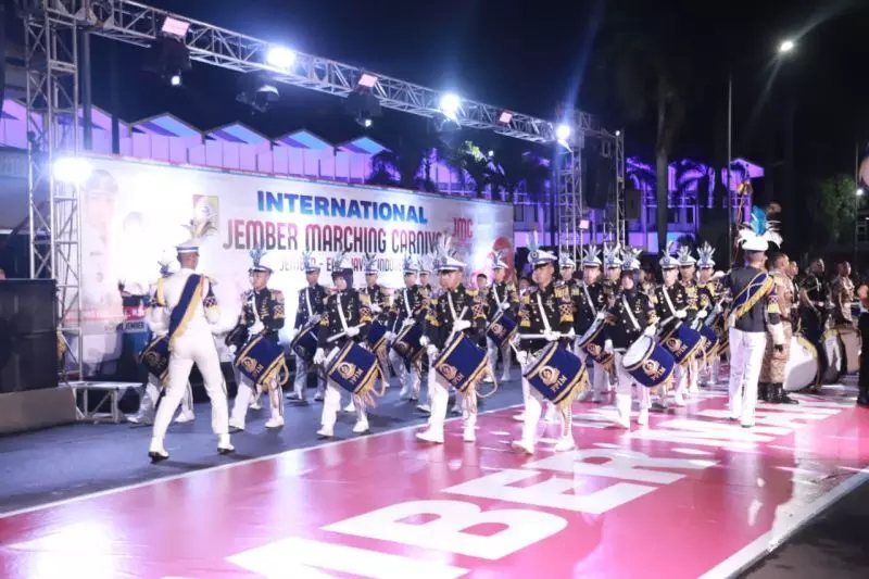 International Jember Marching Carnival dihadiri tim peserta Filipina International Jember Marching Carnival dihadiri tim peserta Filipina