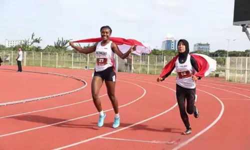 Indonesia tambah tiga emas di kejuaraan atletik Asia Tenggara 2025